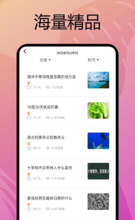 软件分类十分明确