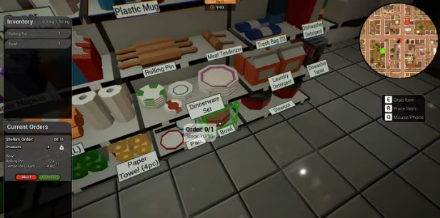 《Courier Simulator》demo