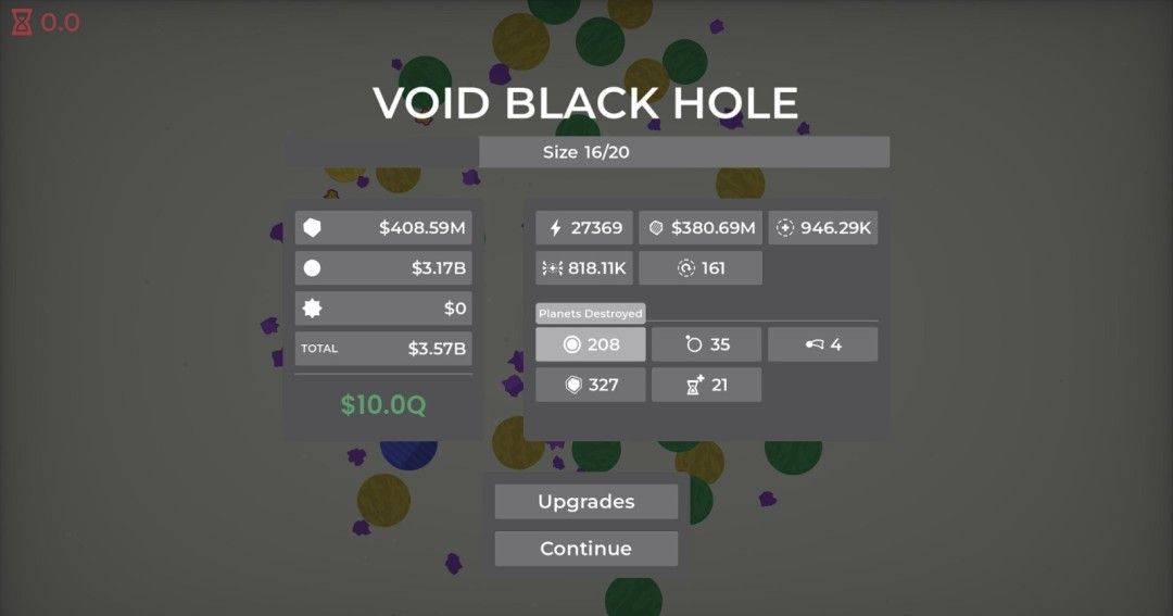 《A Game About Feeding A Black Hole》免安装汉化版