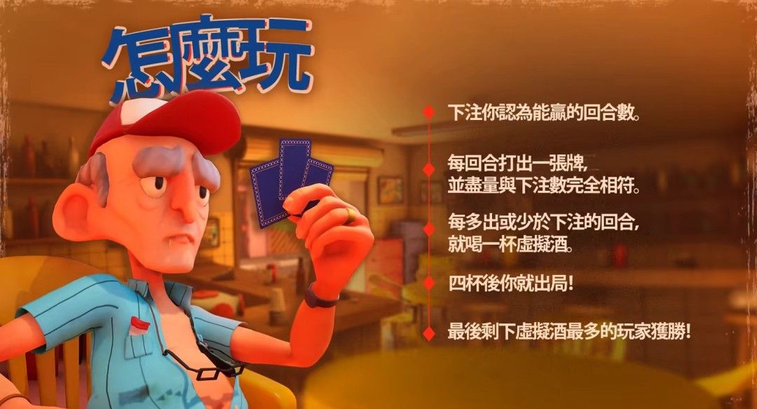 《酒后出牌抢先体验版》免安装汉化版