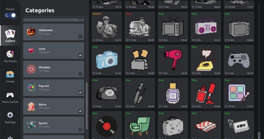 《Pixel Art Coloring Book 2》官方版