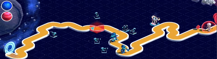 《Cosmic Robots》demo