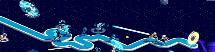 《Cosmic Robots》demo