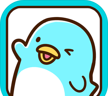 圆滚滚的企鹅好可爱logo图