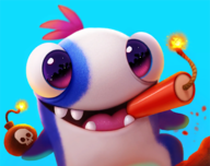 欧姆爱爆炸logo图