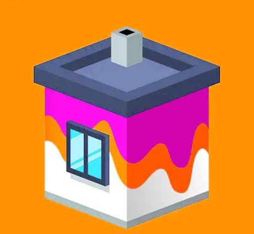 网红屋子粉刷logo图