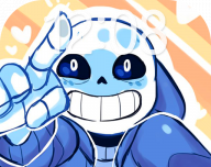 Sans的壁纸logo图