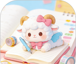 得亿羊羊手账logo图