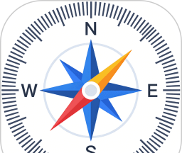 户外指南针logo图