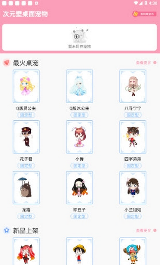 次元壁桌面宠物