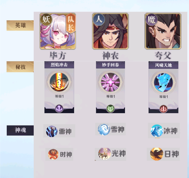 《八荒旅途》开荒阵容推荐