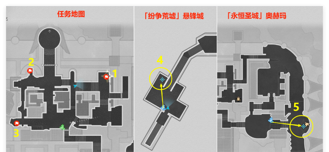 《崩坏：星穹铁道》我曾在阿卡迪亚宝箱位置一览