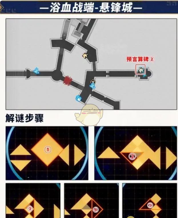 《崩坏：星穹铁道》浴血战端悬锋城预言算碑解谜攻略