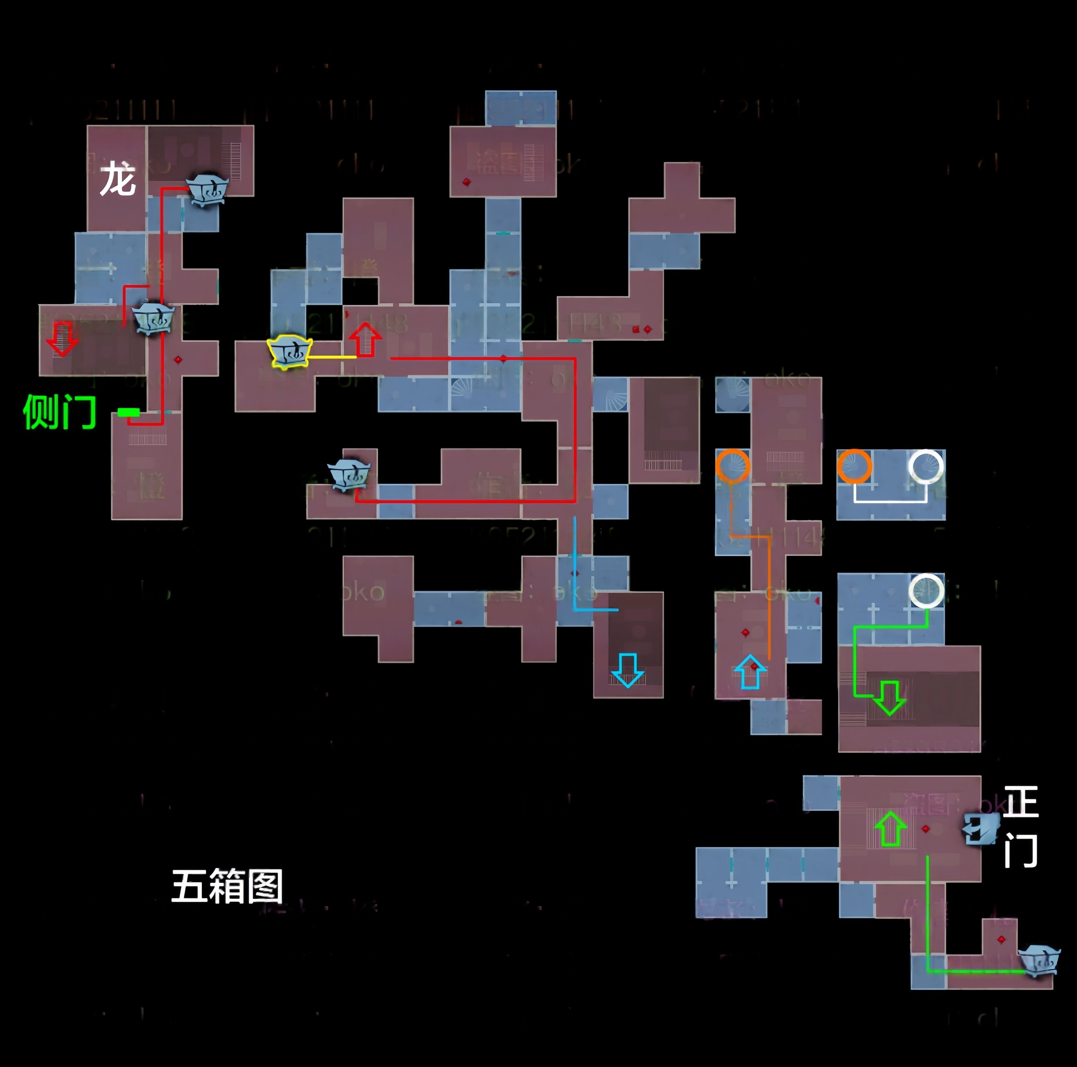 超自然行动组精绝古城极限▌型全地图小抄