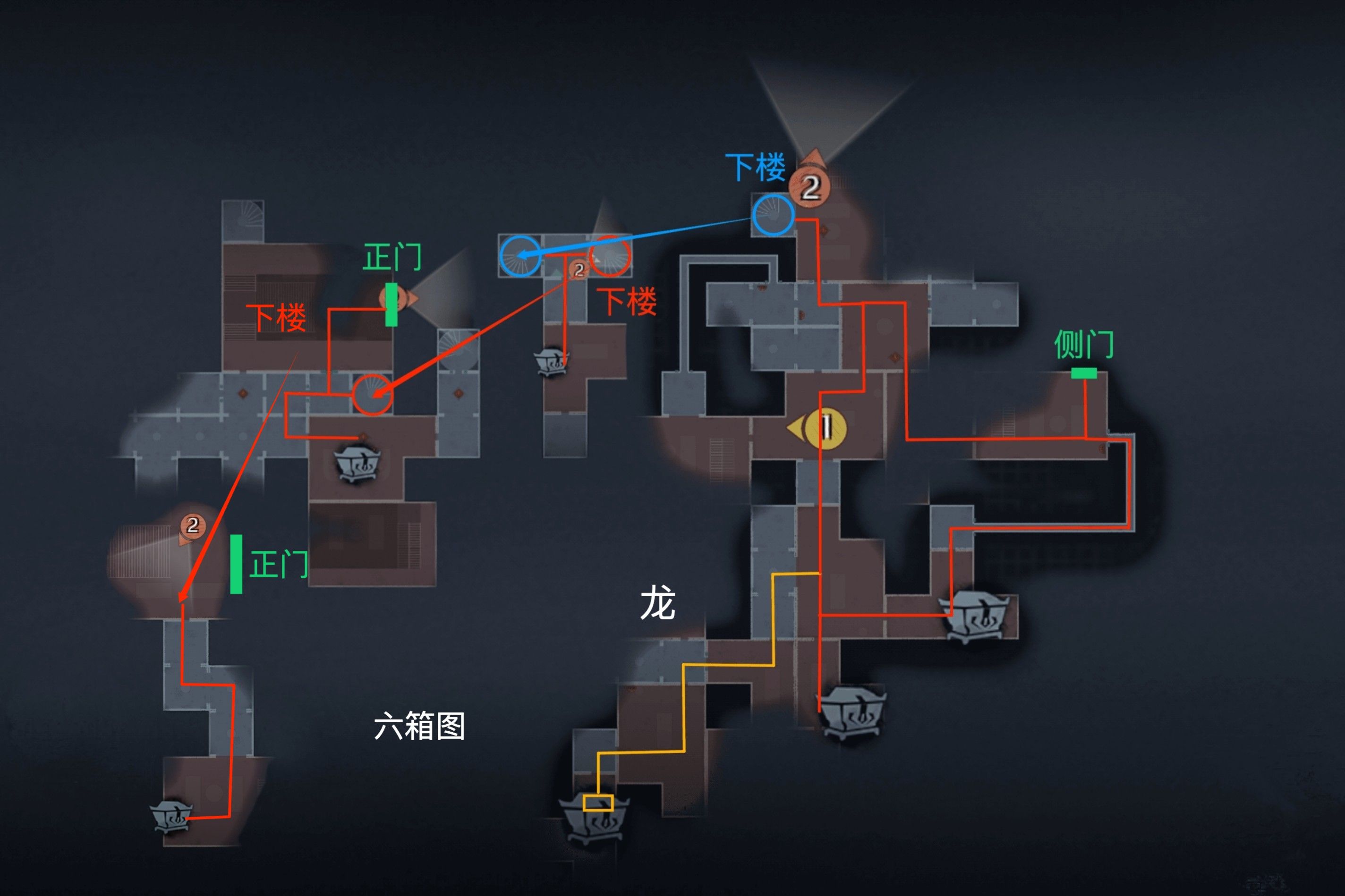 超自然行动组精绝古城极限▃型全地图小抄