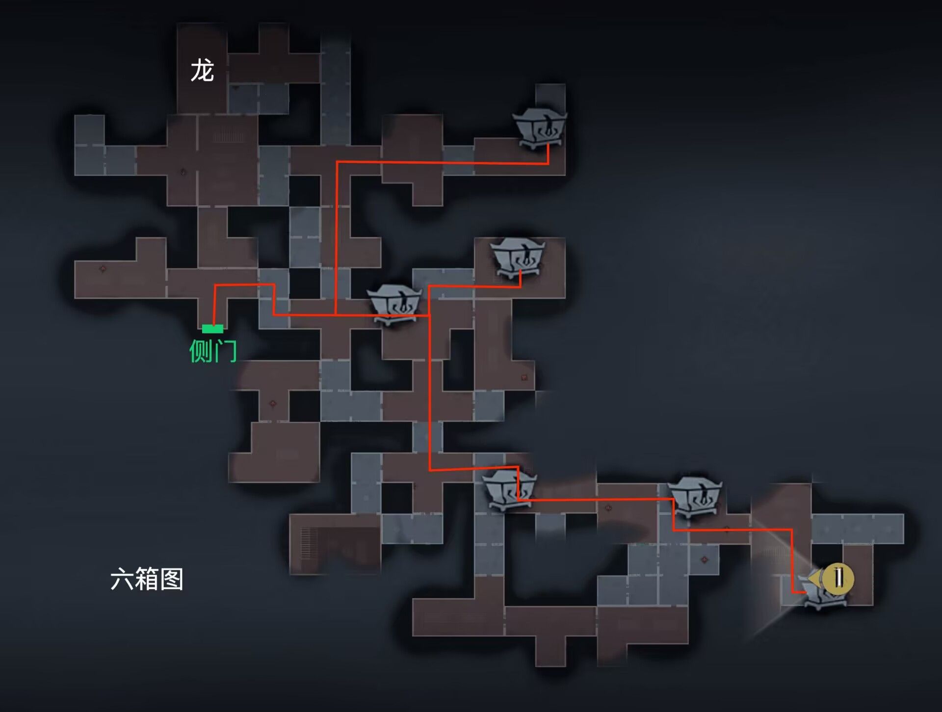 超自然行动组精绝古城极限┳型全地图小抄