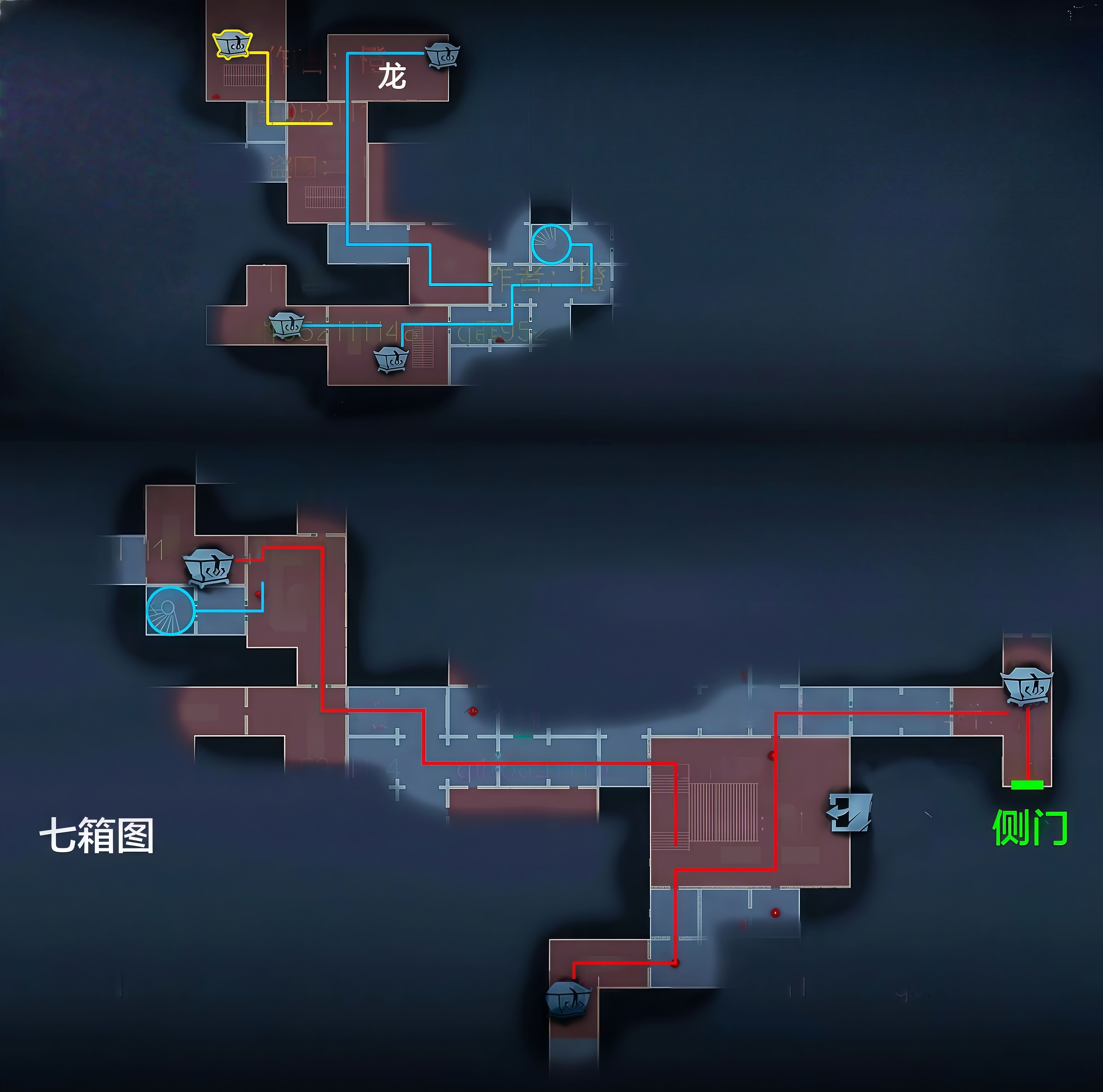 超自然行动组精绝古城极限┫型全地图小抄