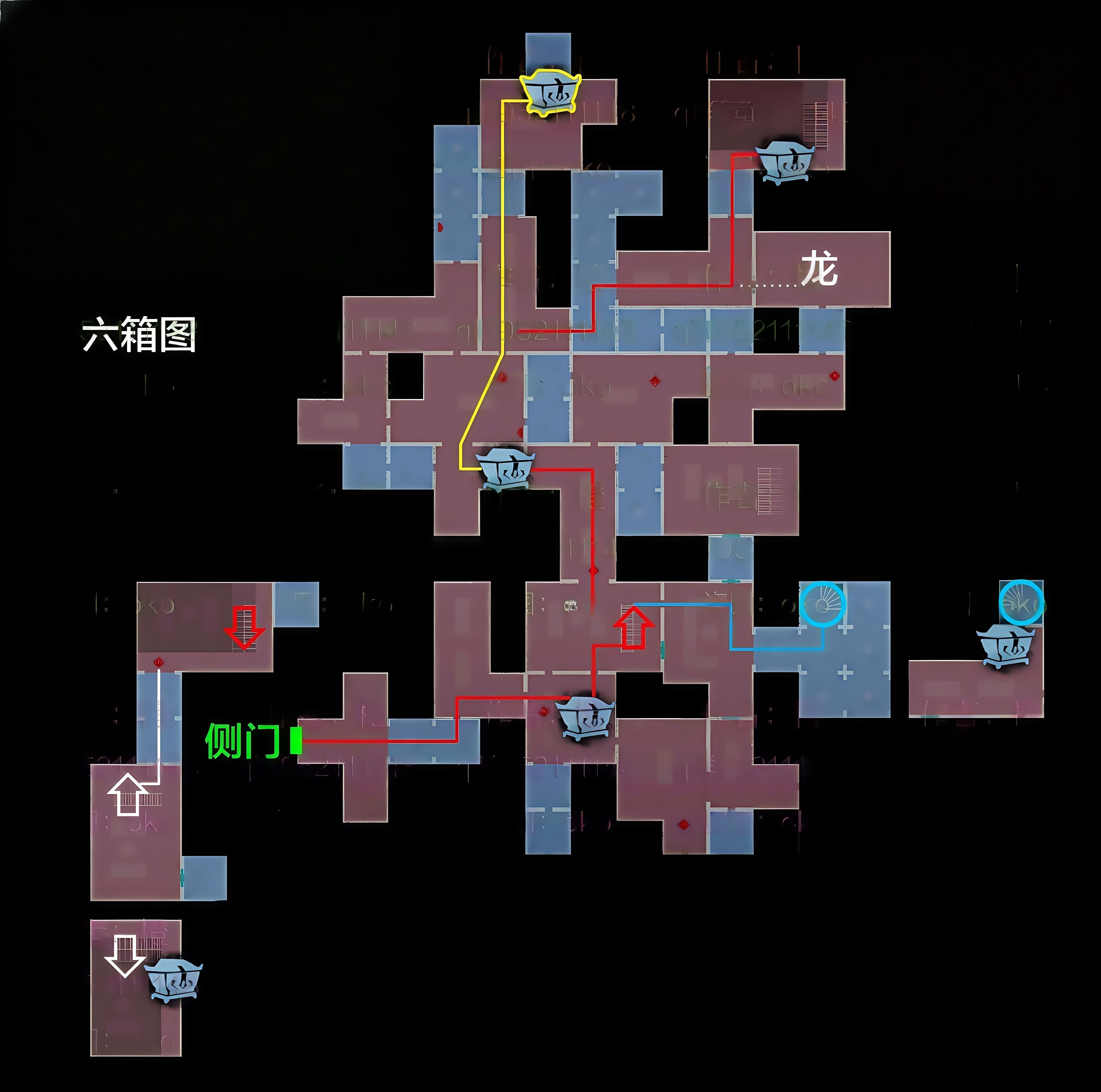 超自然行动组精绝古城极限┫型全地图小抄