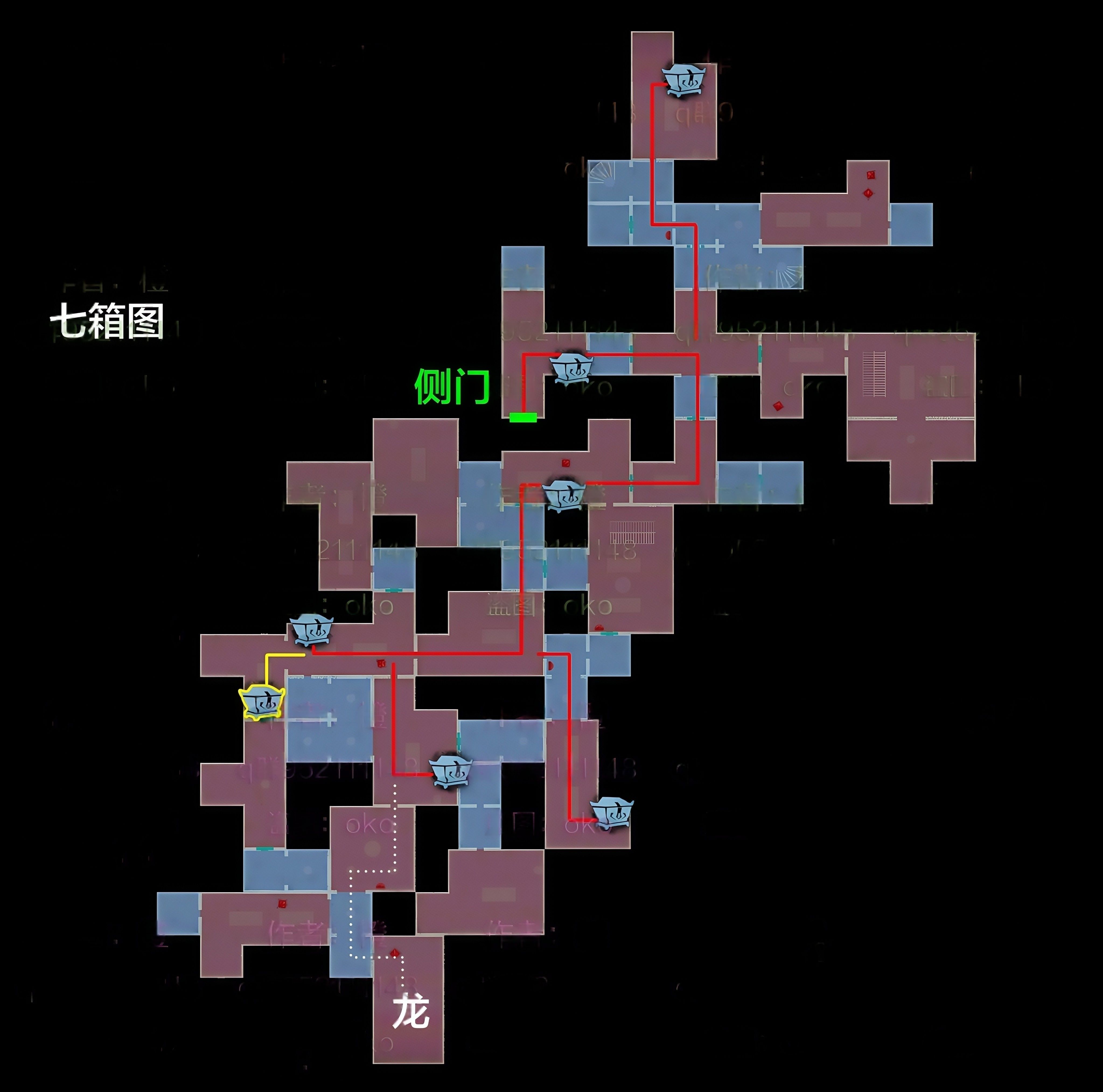 超自然行动组精绝古城极限┣型全地图小抄