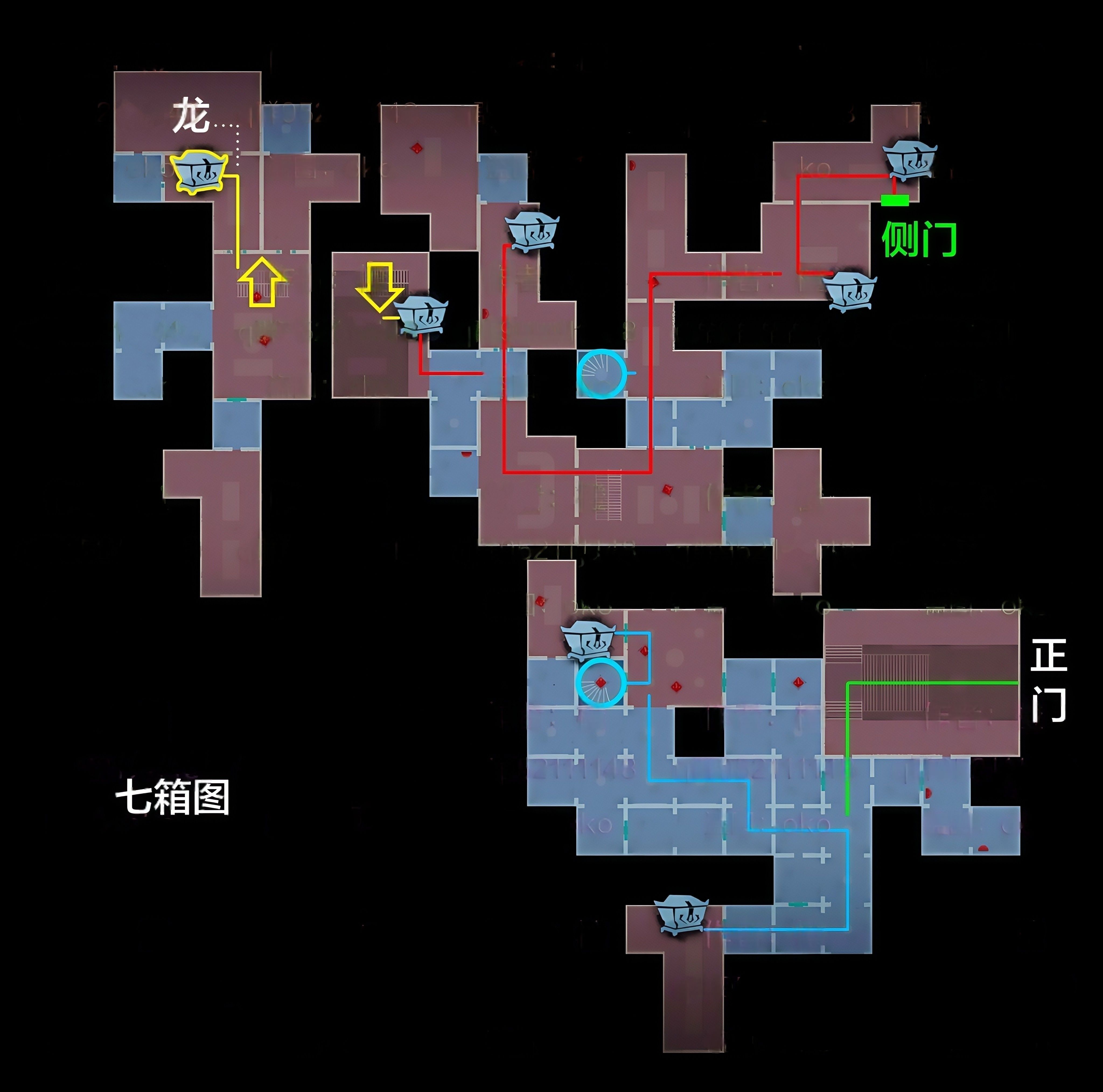 超自然行动组精绝古城极限┛型全地图小抄