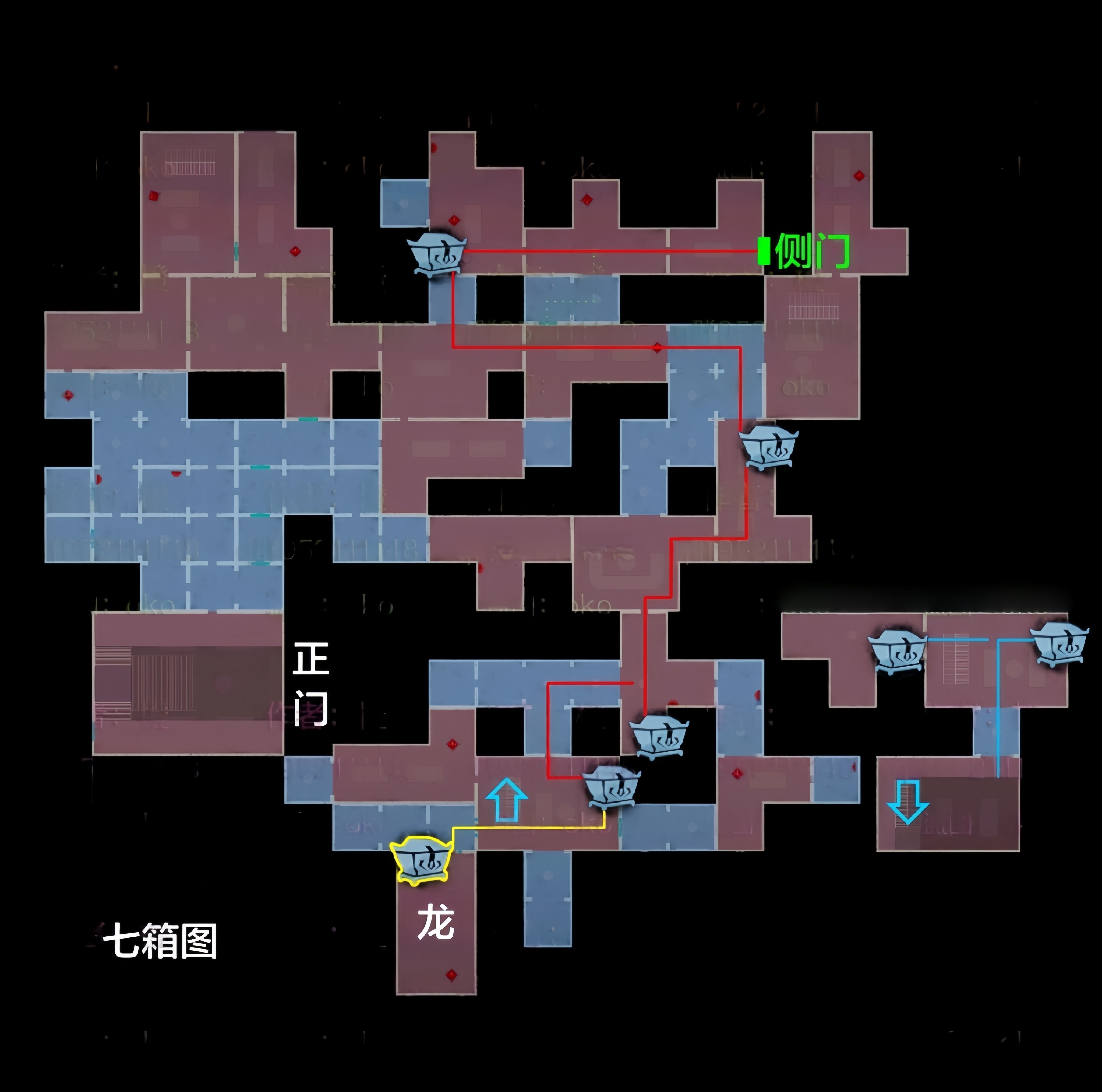 超自然行动组精绝古城极限┛型全地图小抄