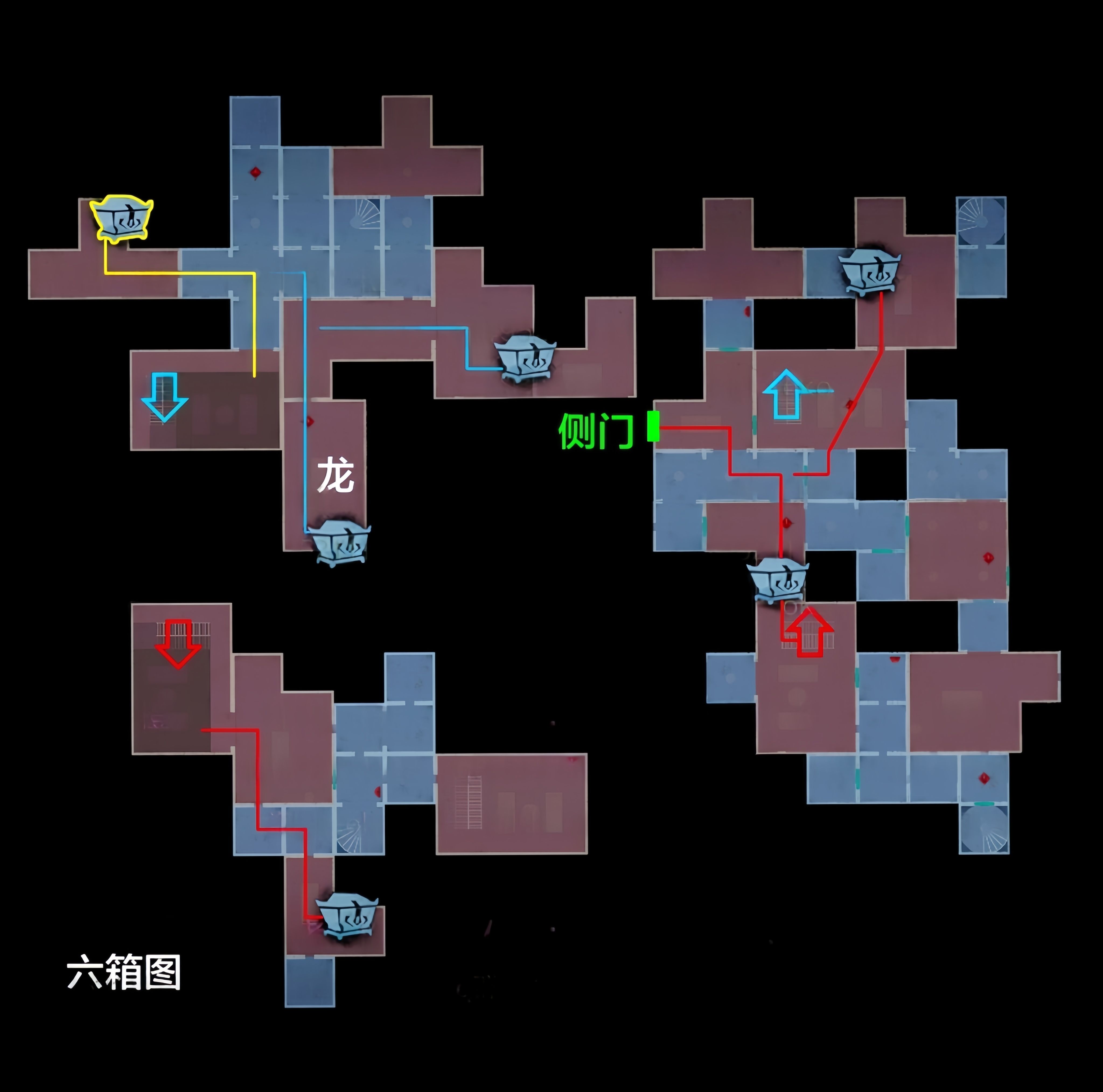 超自然行动组精绝古城极限┛型全地图小抄