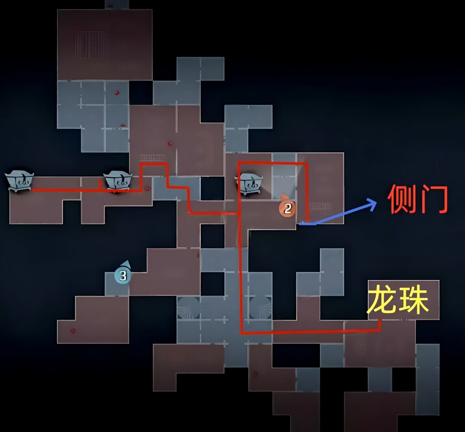 超自然行动组精绝古城困难▍型地图小抄