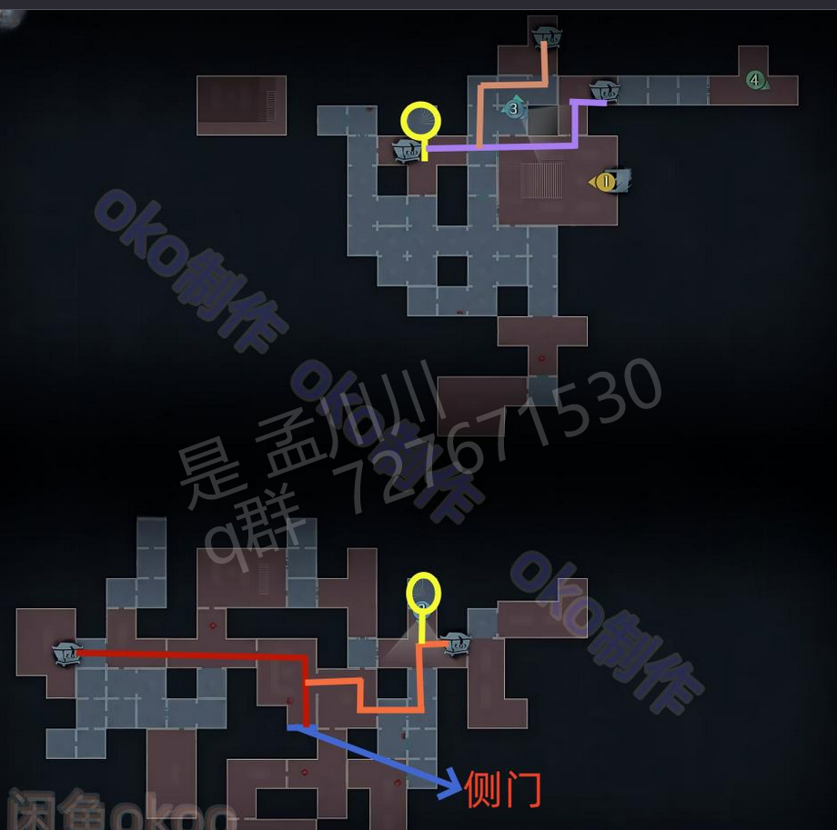 超自然行动组精绝古城困难┓型全地图小抄