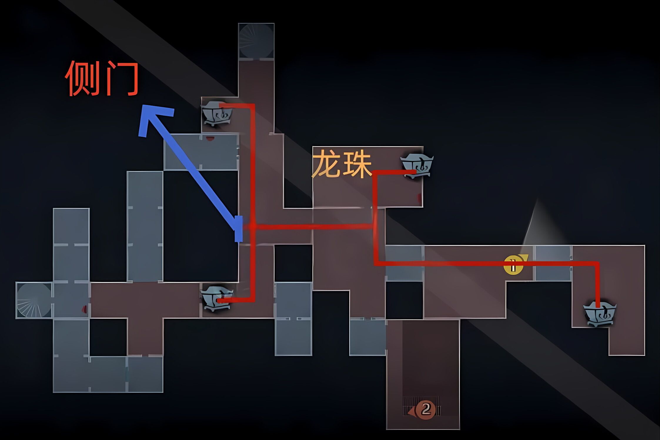 超自然行动组精绝古城困难┗型全地图小抄