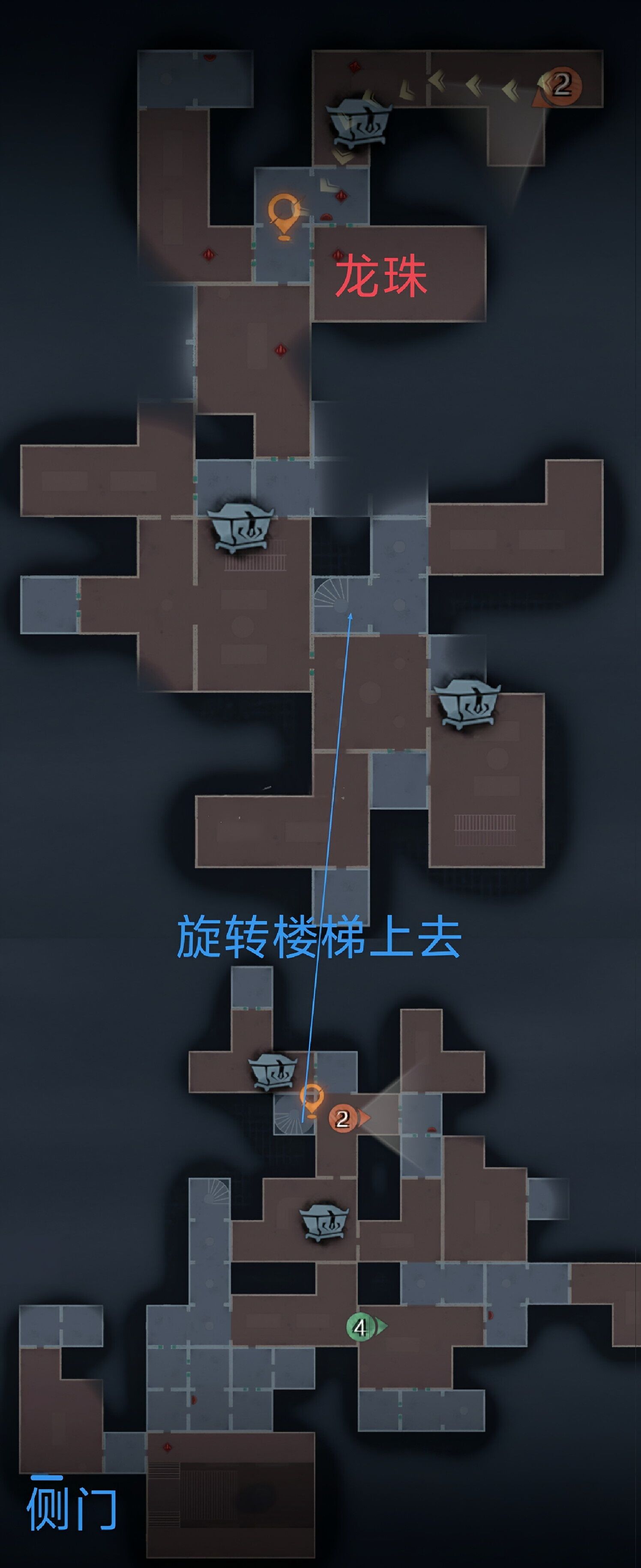 超自然行动组精绝古城困难┗型全地图小抄