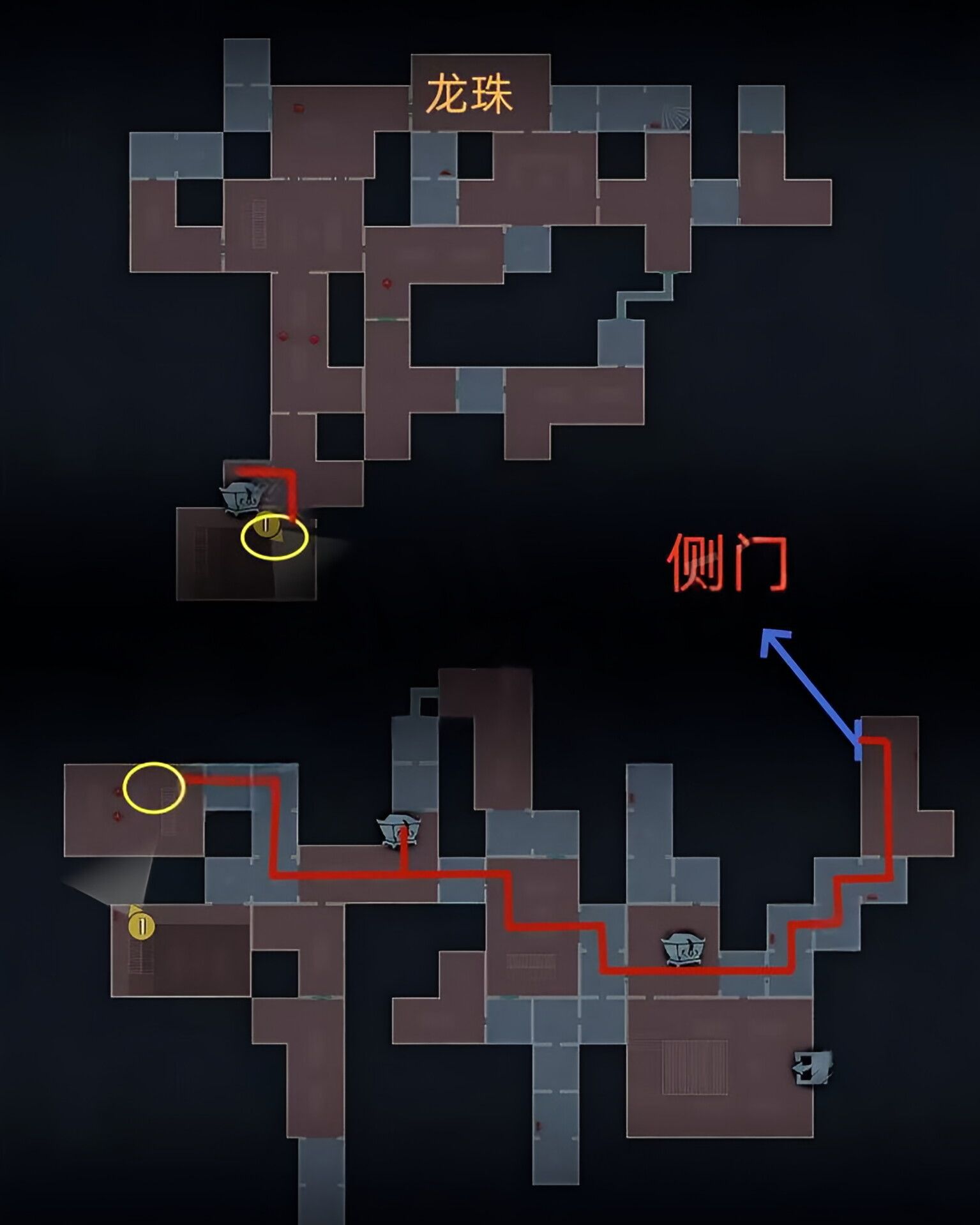 超自然行动组精绝古城困难┗型全地图小抄