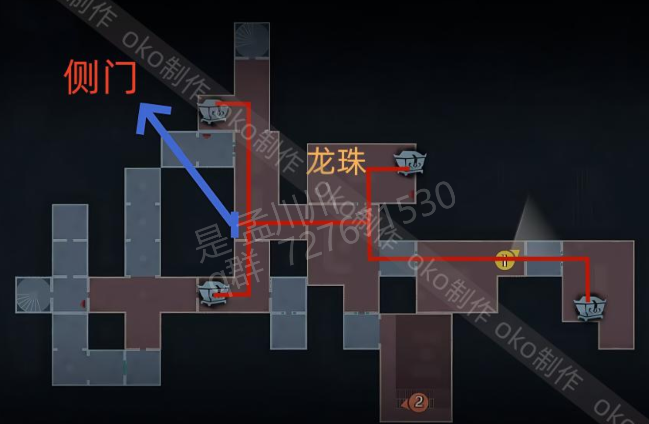 超自然行动组精绝古城困难┗型全地图小抄
