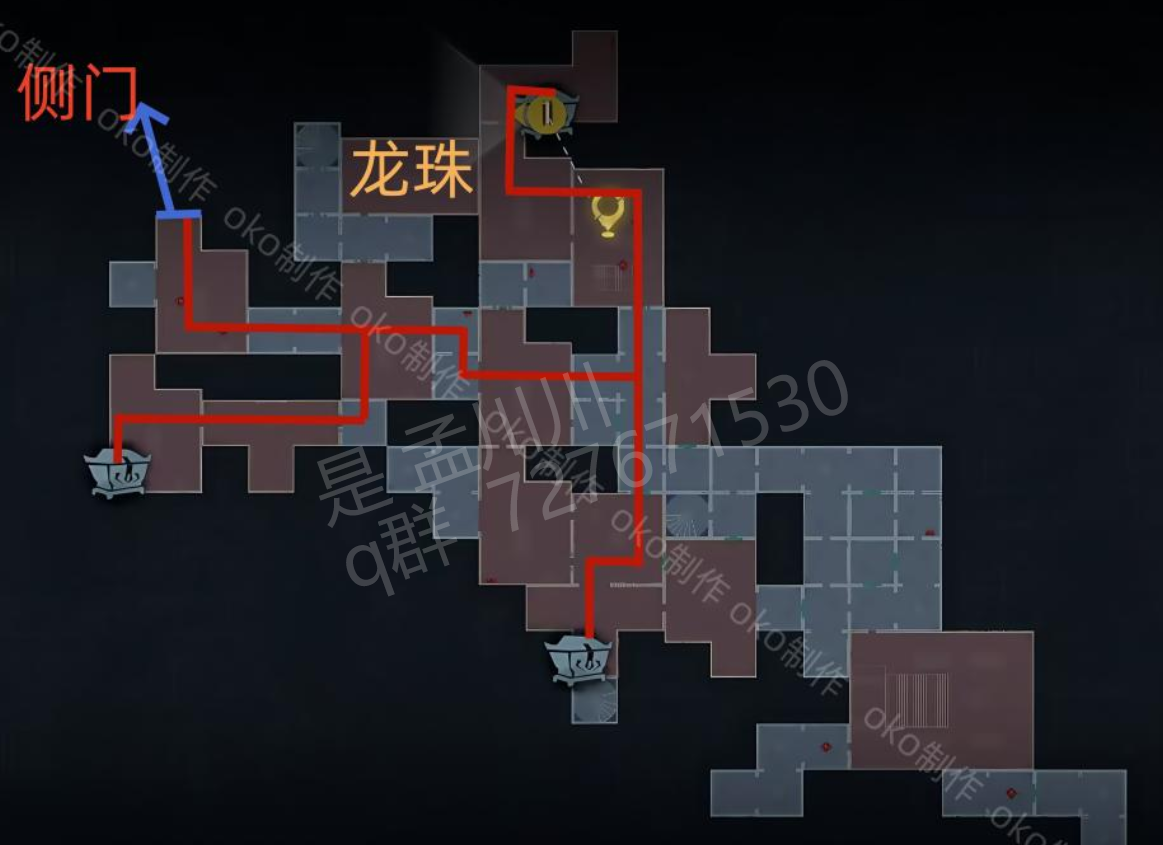 超自然行动组精绝古城困难┗型全地图小抄