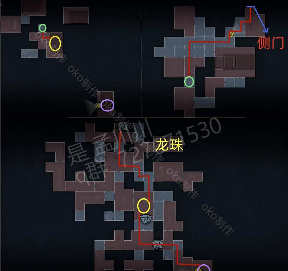 超自然行动组精绝古城困难┗型全地图小抄