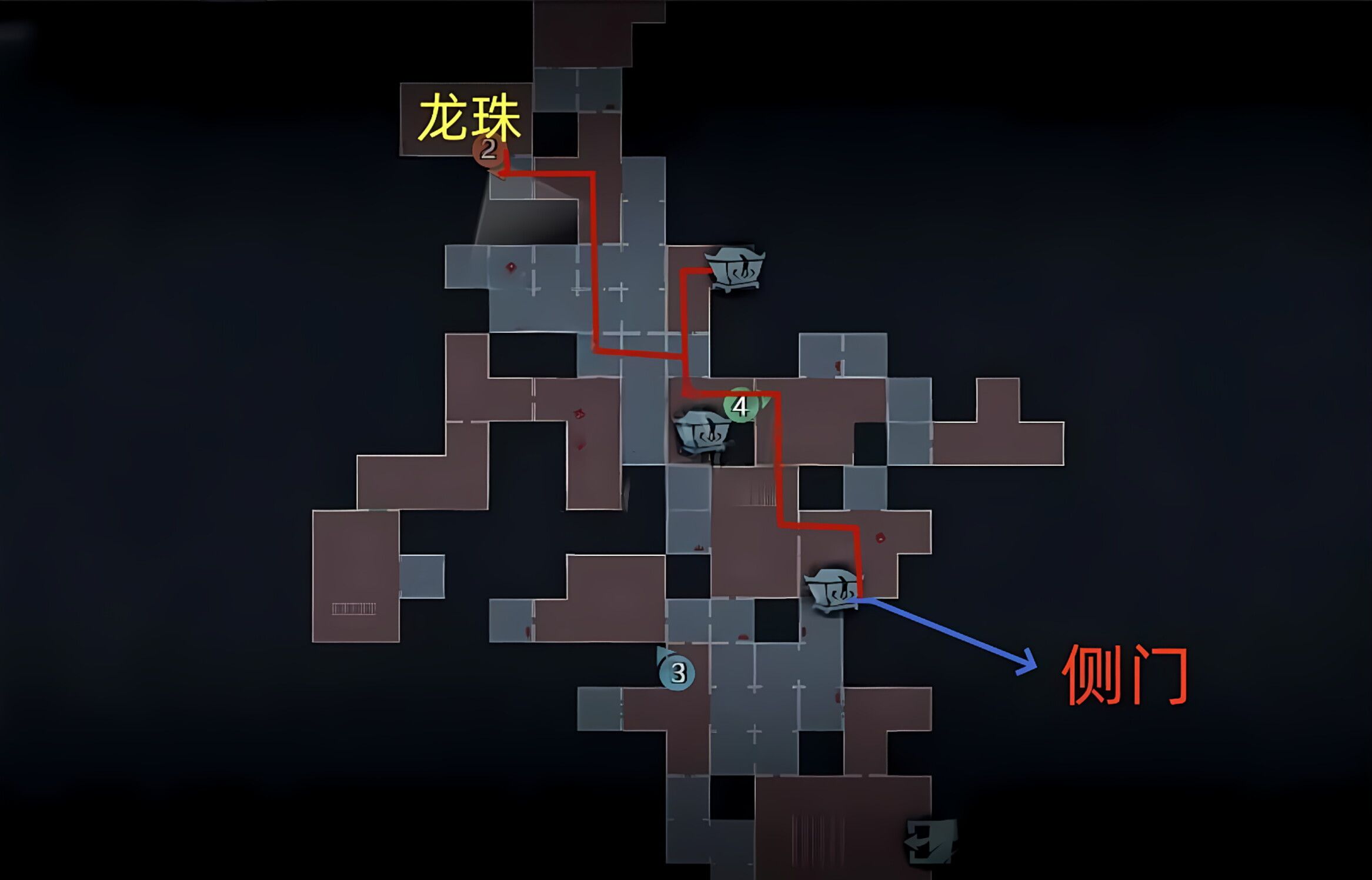超自然行动组精绝古城困难┏型全地图小抄