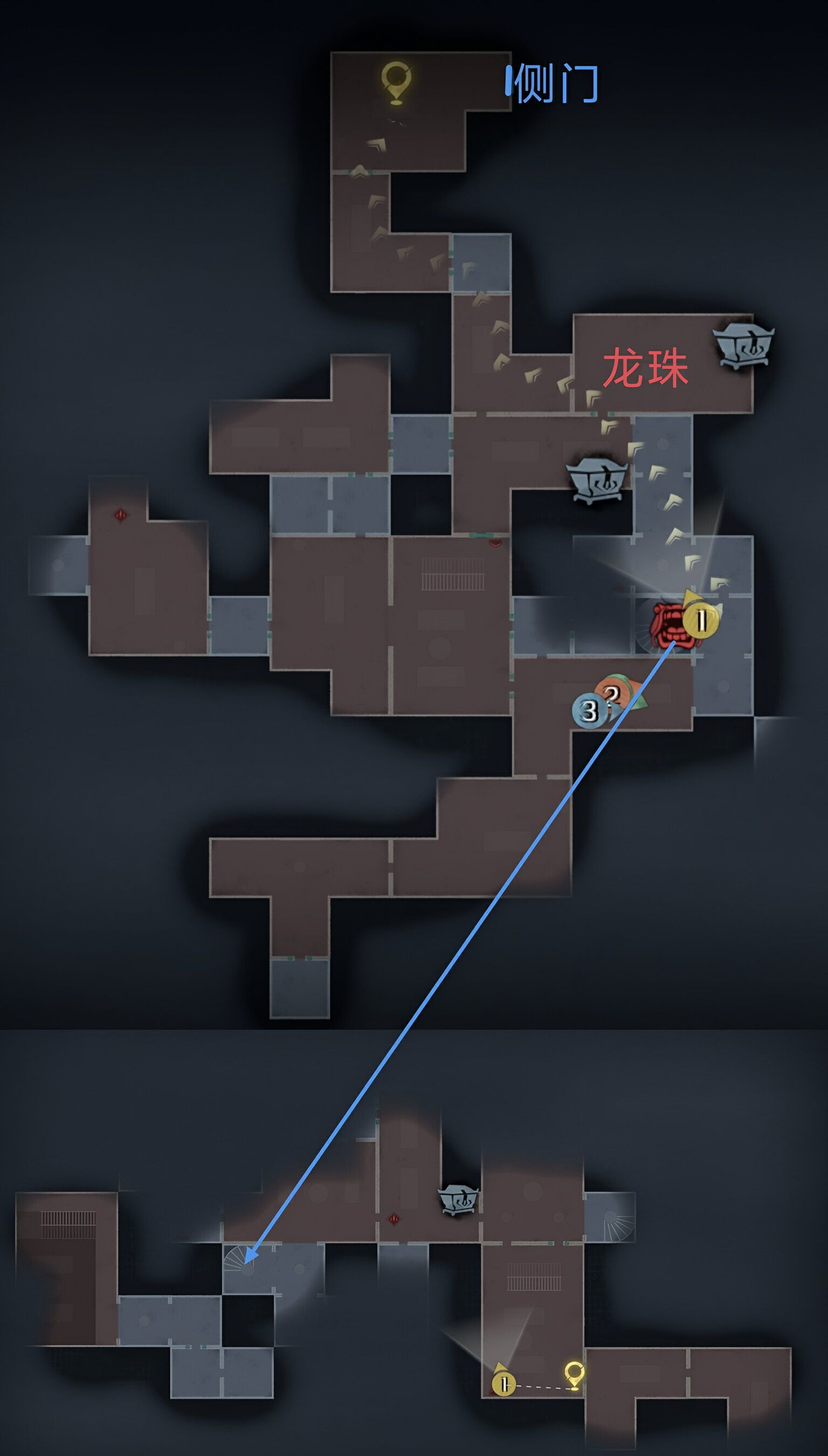 超自然行动组精绝古城困难┏型全地图小抄