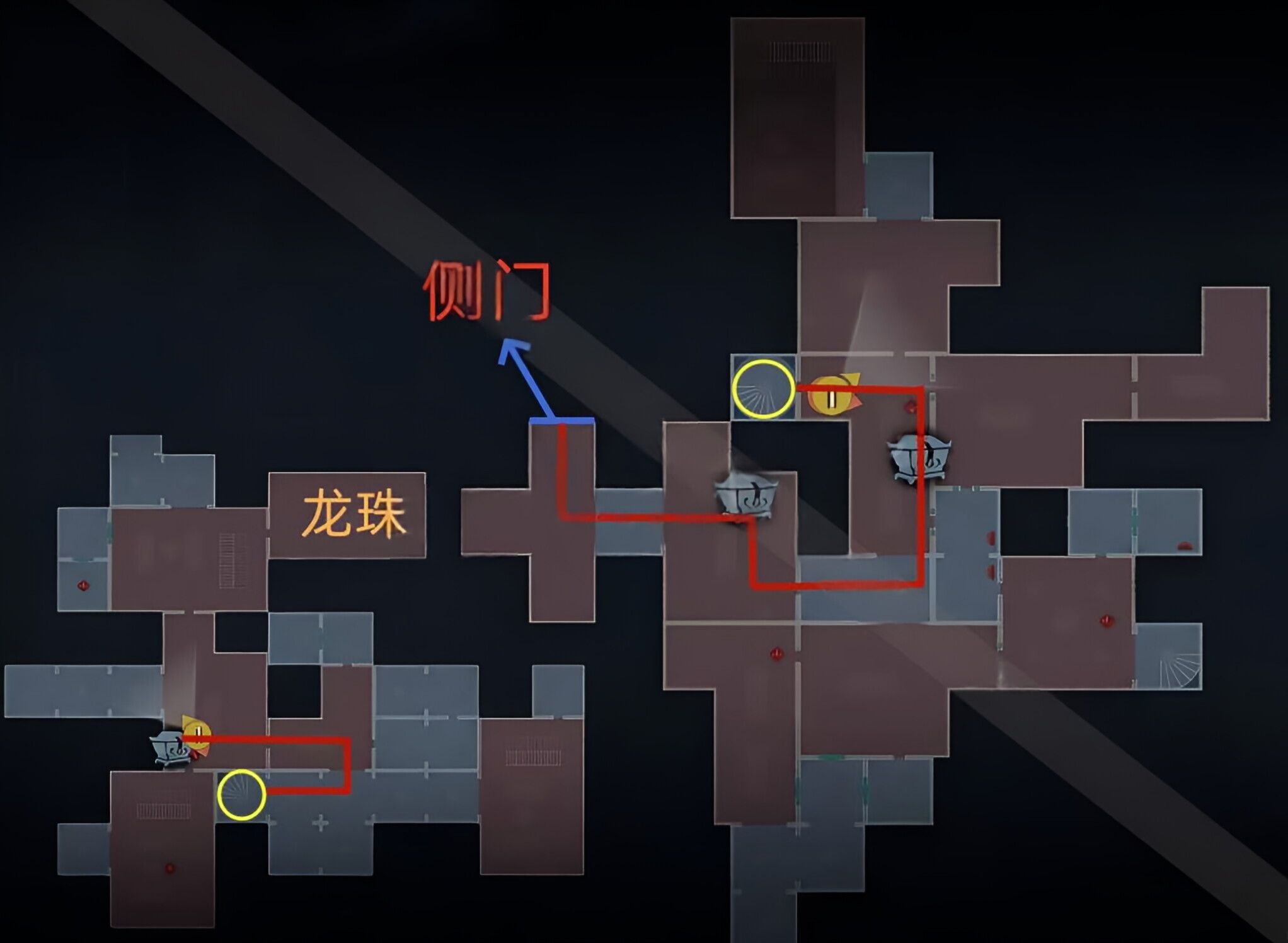 超自然行动组精绝古城困难┫型全地图小抄