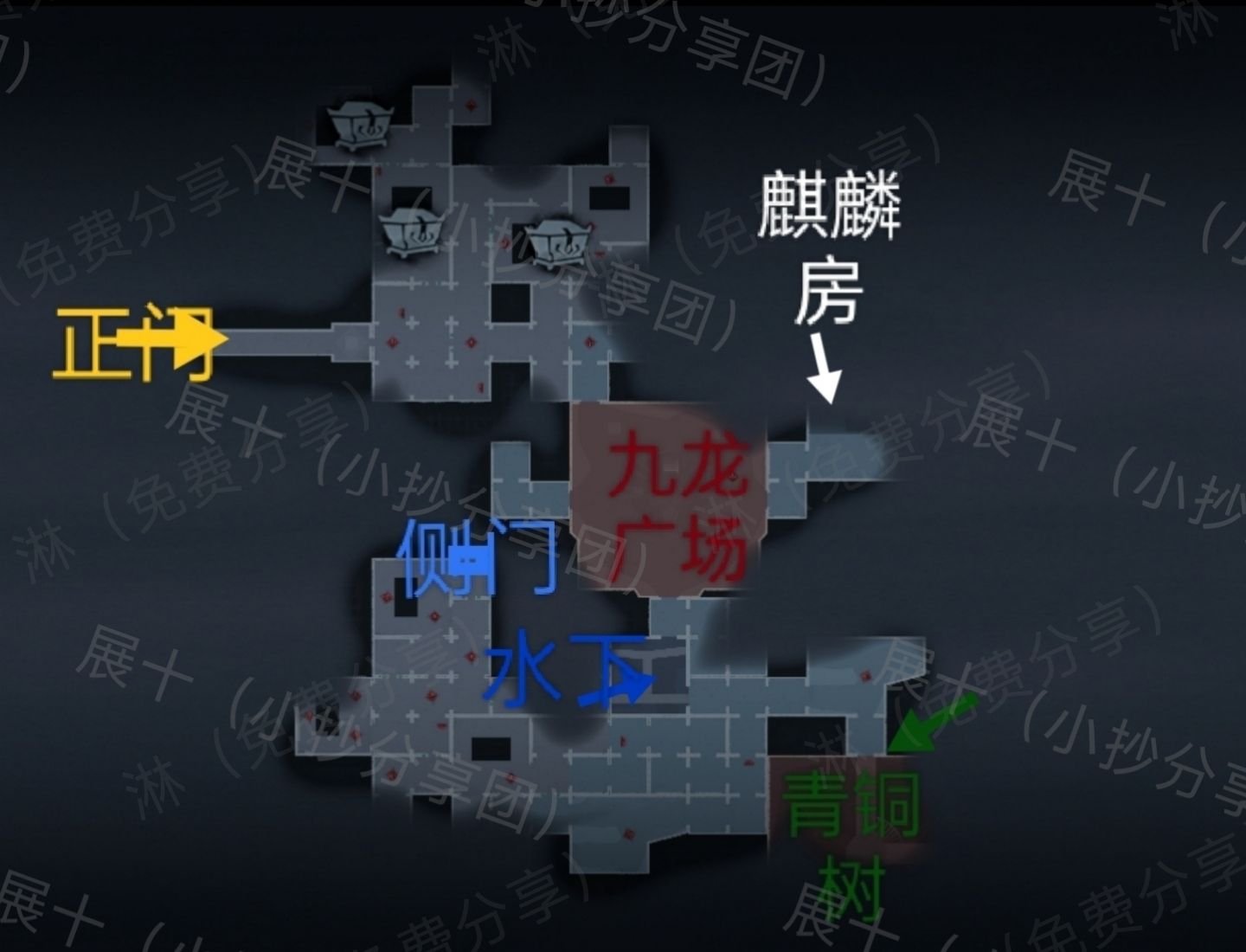 超自然行动组昆仑秘境噩梦地图小抄找青铜树