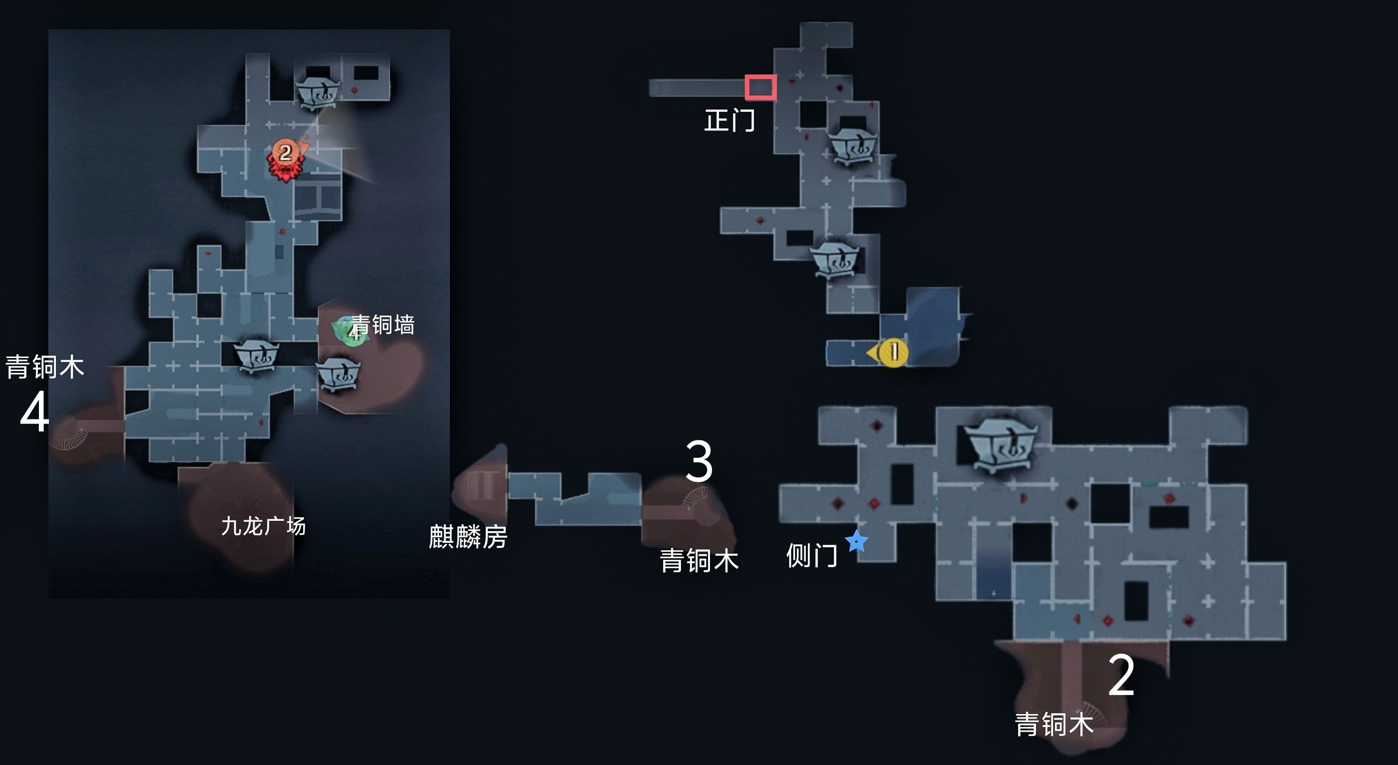 超自然行动组昆仑秘境噩梦地图小抄找青铜树