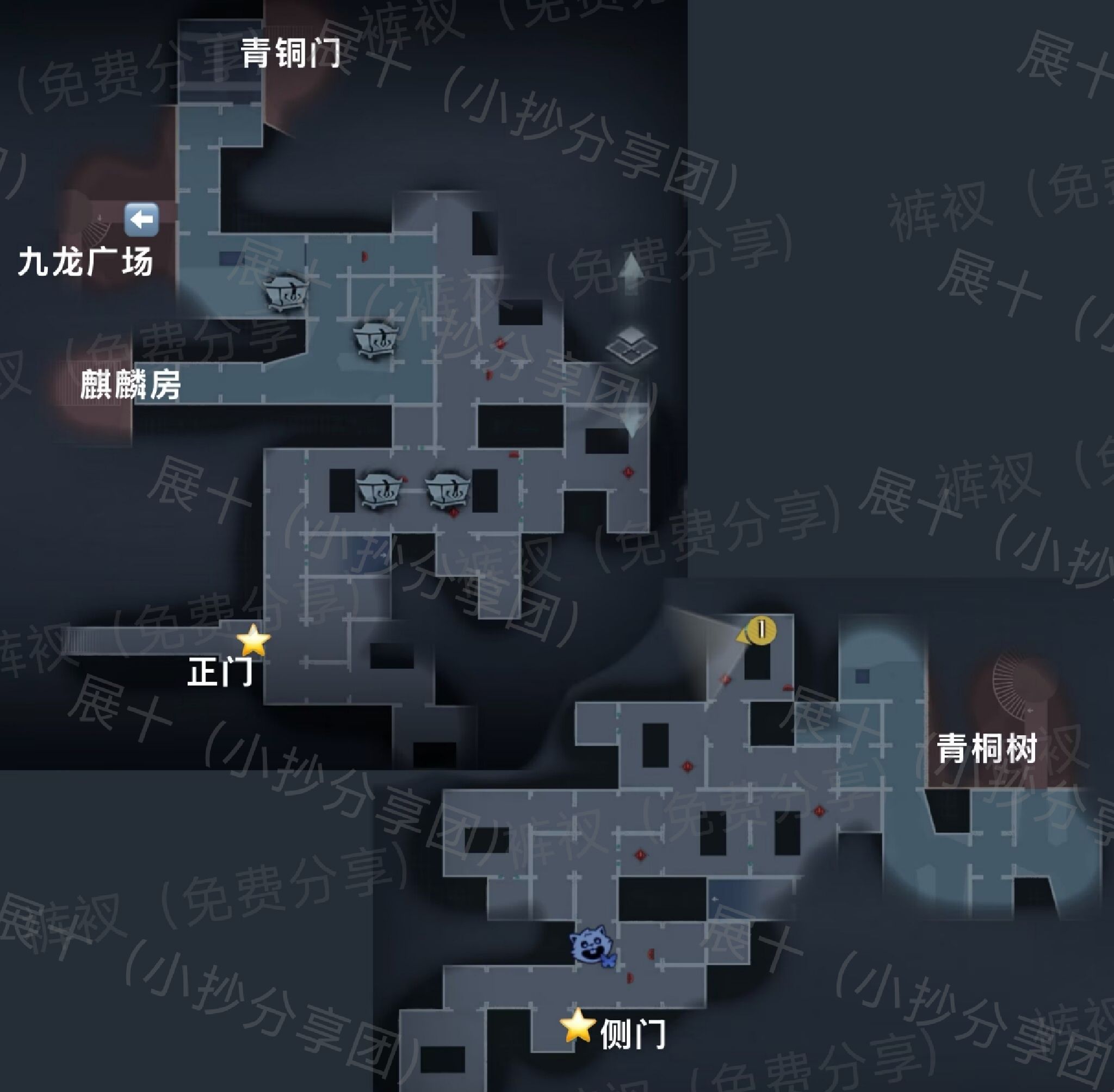 超自然行动组昆仑秘境噩梦地图小抄找青铜树