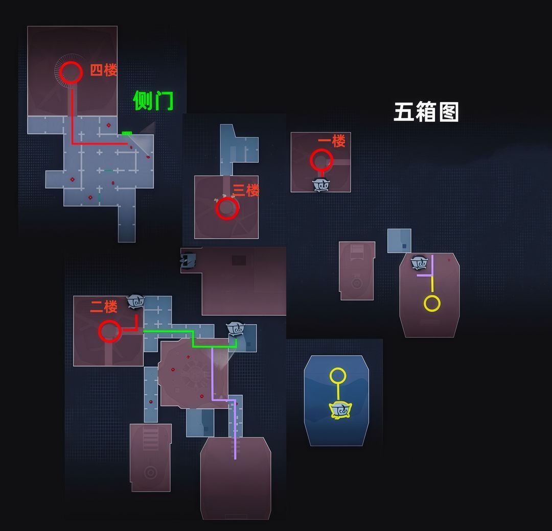 超自然行动组昆仑秘境极限侧门在【上】全地图小抄