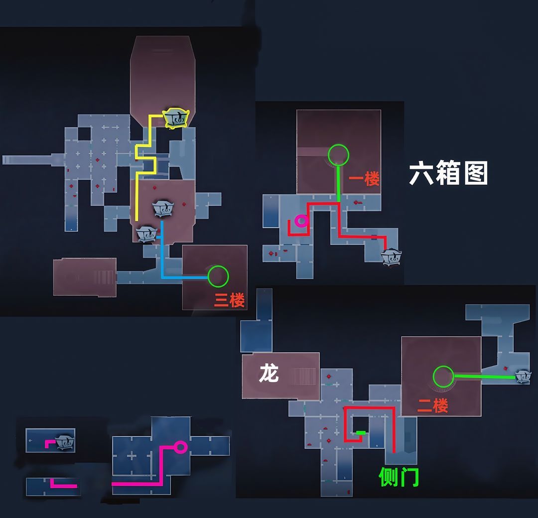 超自然行动组昆仑秘境极限侧门在【上】全地图小抄