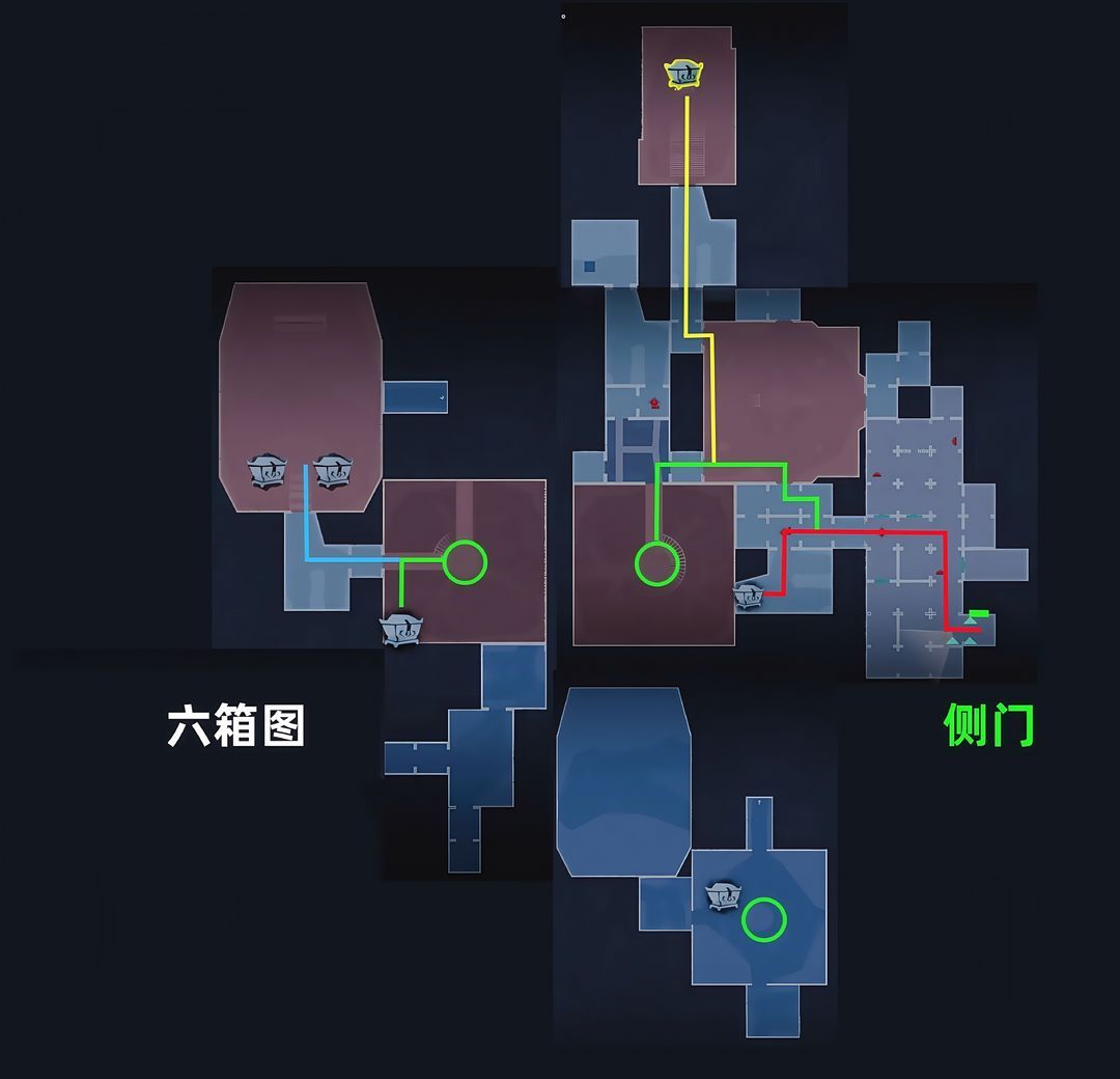 超自然行动组昆仑秘境极限侧门在【上】全地图小抄