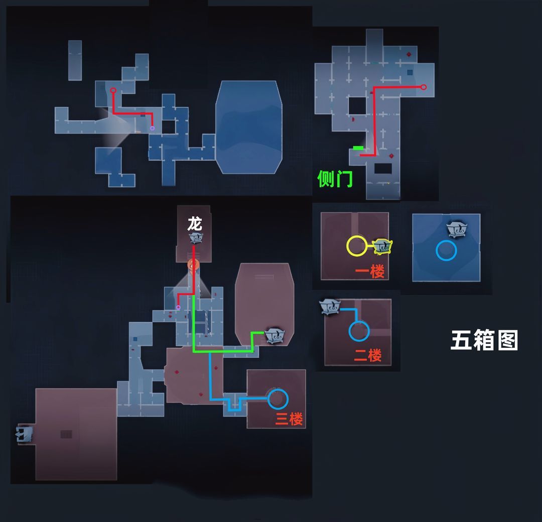 超自然行动组昆仑秘境极限侧门在【上】全地图小抄