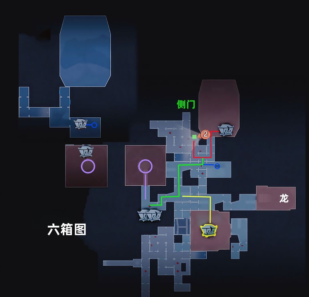 超自然行动组昆仑秘境极限侧门在【上】全地图小抄