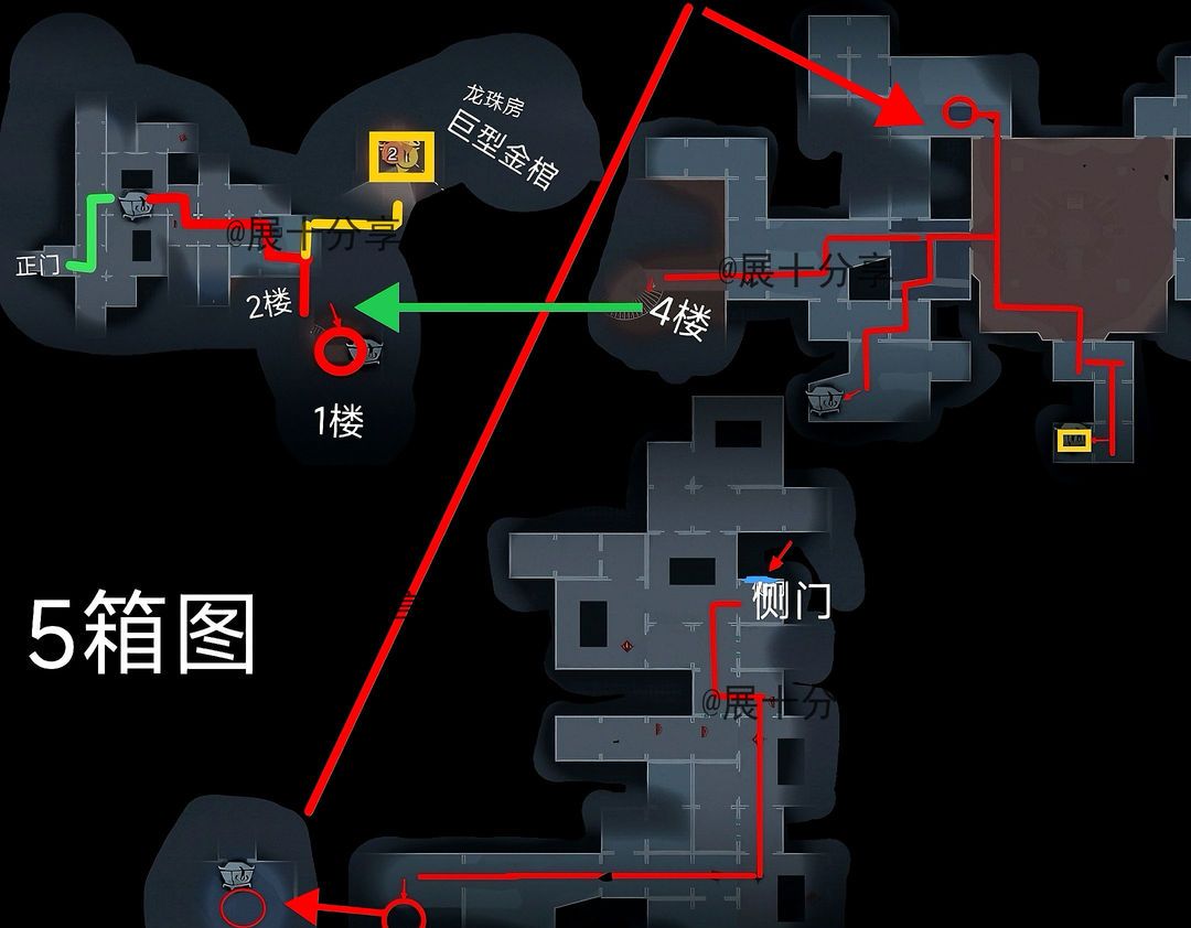 超自然行动组昆仑秘境极限侧门在【上】全地图小抄
