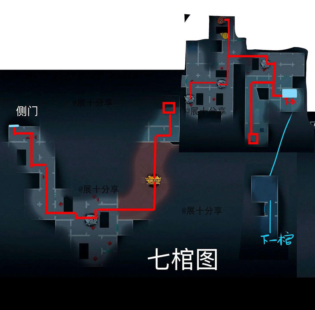 超自然行动组昆仑秘境极限侧门在【上】全地图小抄