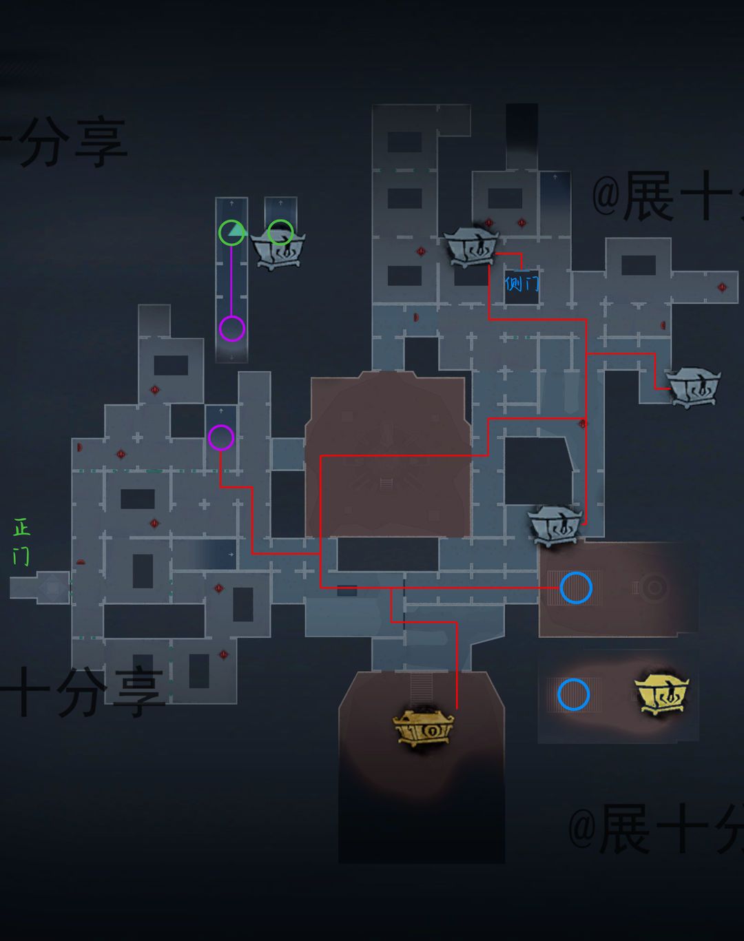 超自然行动组昆仑秘境极限侧门在【下】全地图小抄
