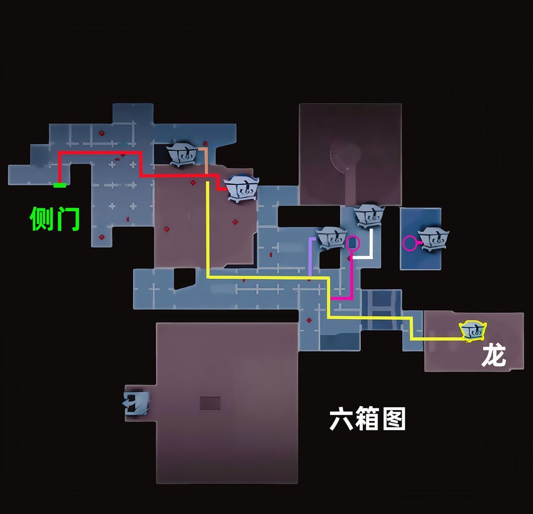 超自然行动组昆仑秘境极限侧门在【下】全地图小抄