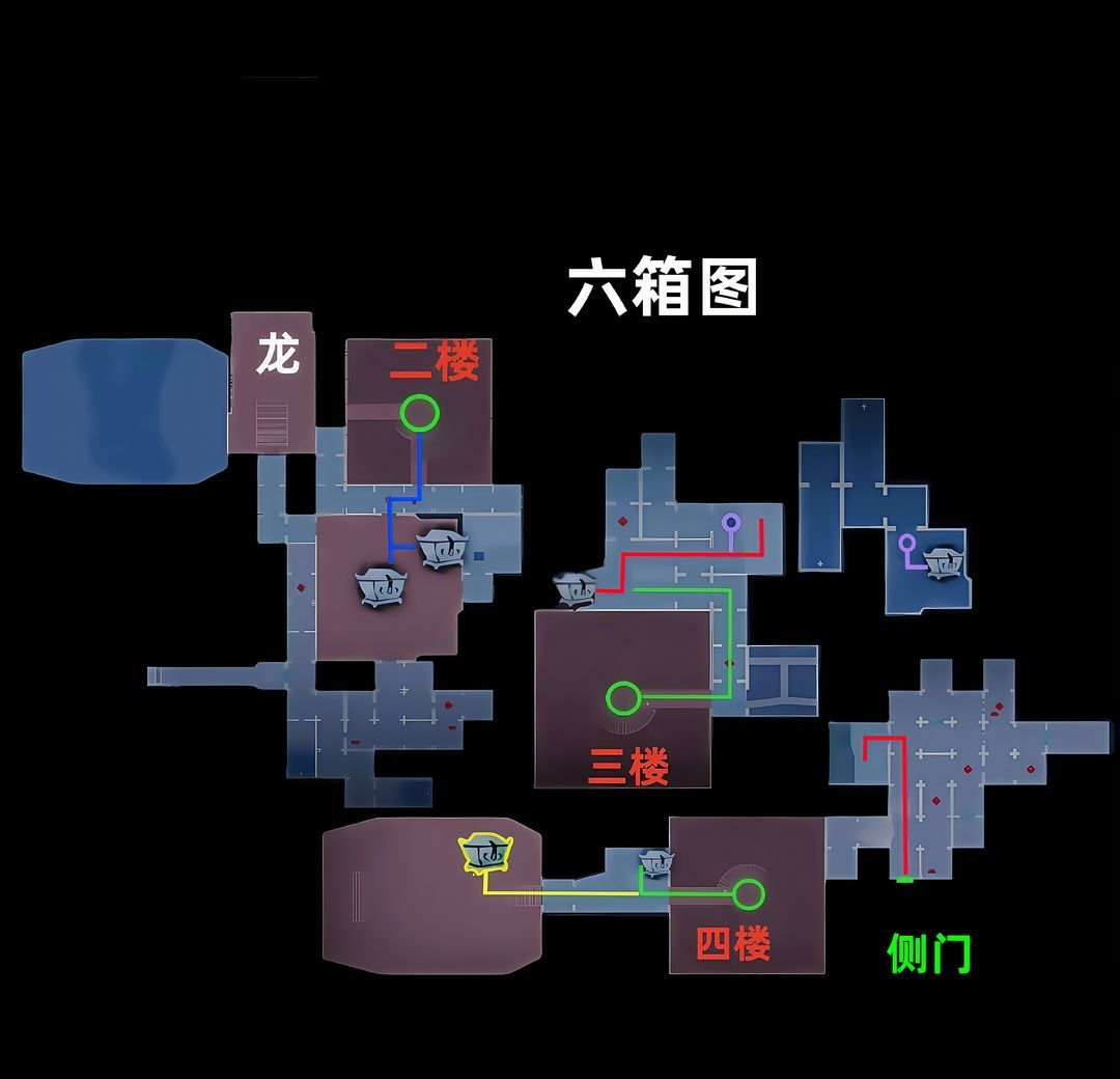 超自然行动组昆仑秘境极限侧门在【下】全地图小抄